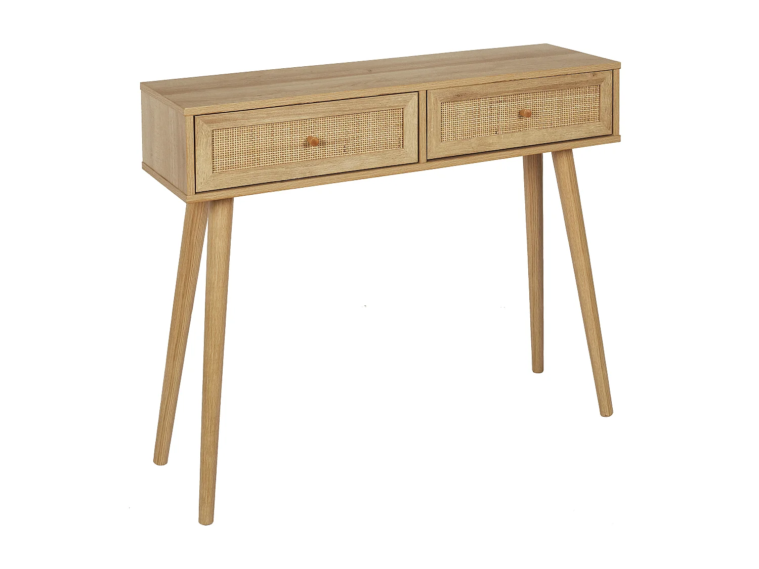 Console Bali 2 Tiroirs Beige