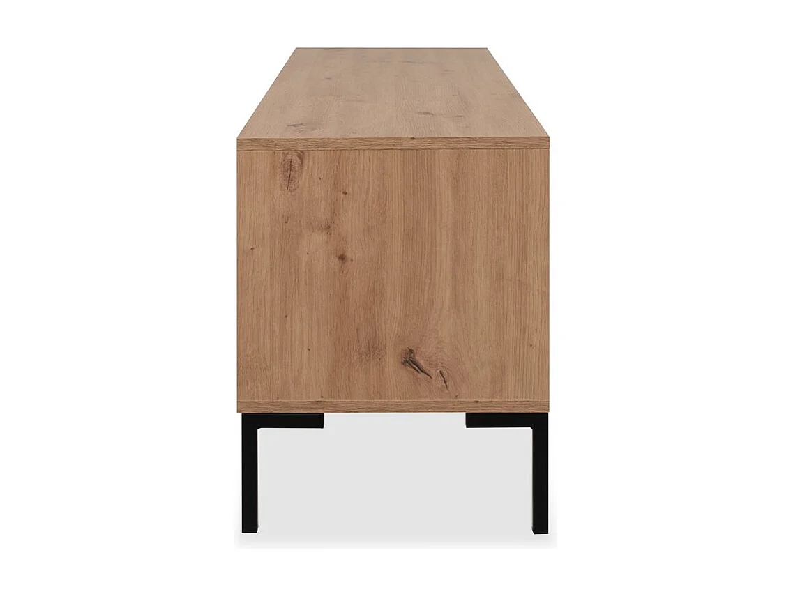 Meuble TV 2 Abattants 2 Niches L150 cm - PLOCK