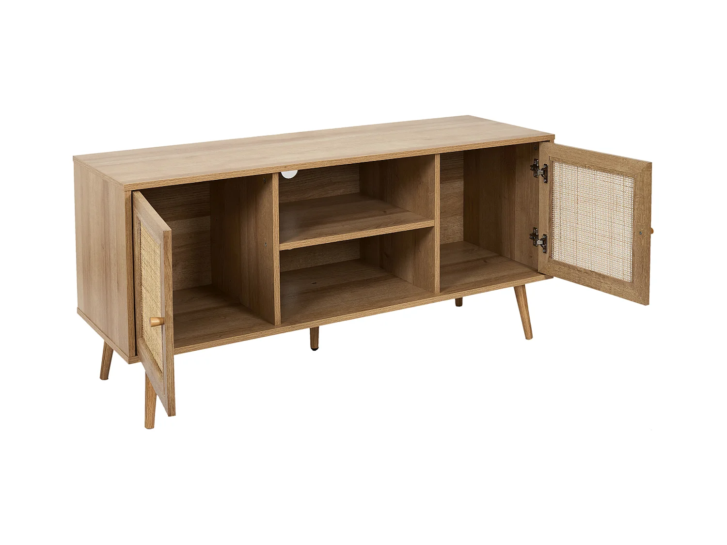 TV-Möbel aus Holz 2 Türen Bali