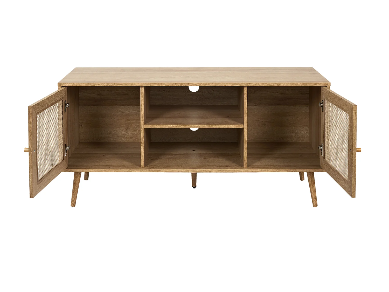 Meuble Tv Bali 2 Portes Marron