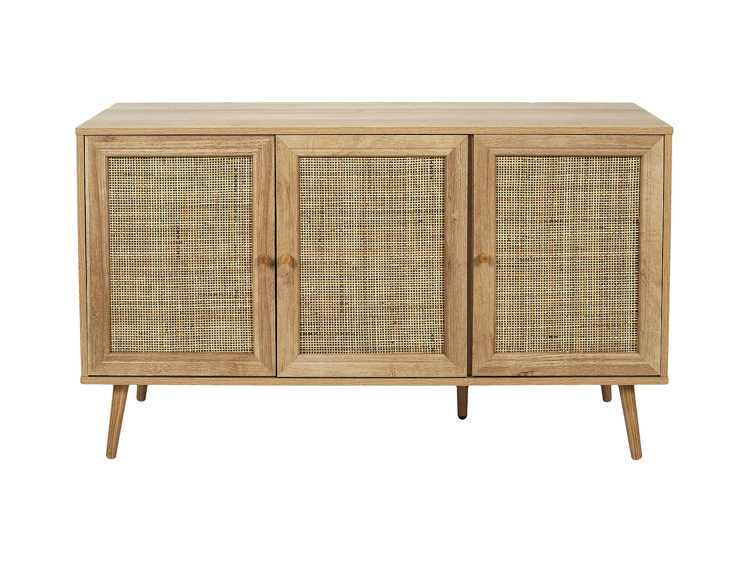 Aparador de madera de 3 puertas Bali