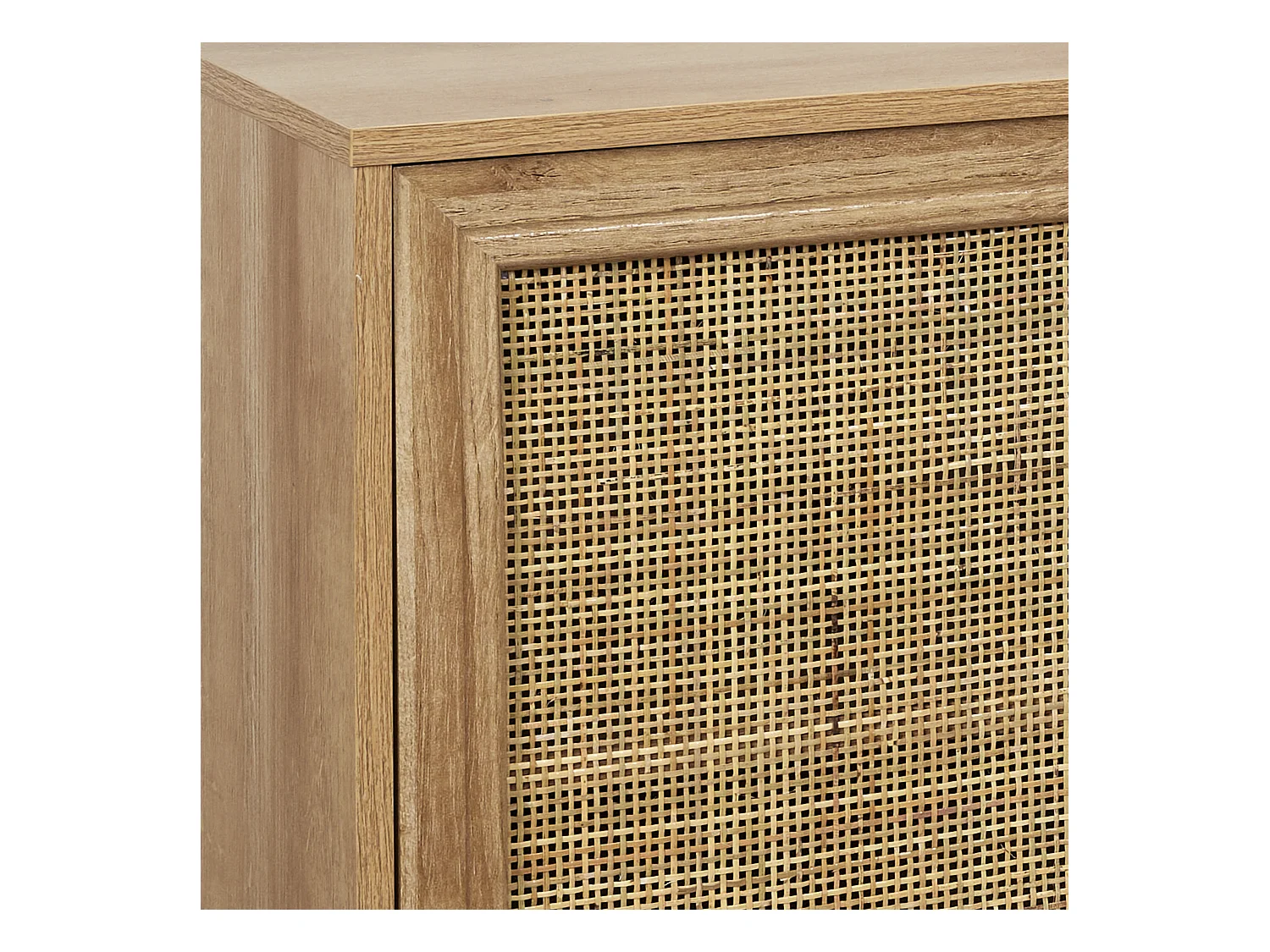 Aparador de madera de 3 puertas Bali