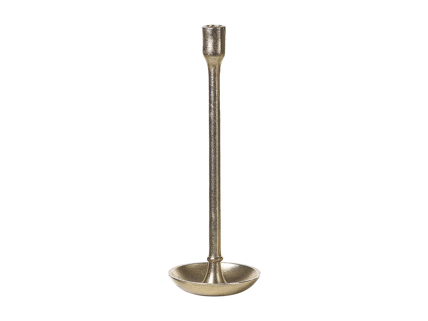 Conjunto de 3 castiçais LIWUNG Metal 27/33/38 cm Dourado
