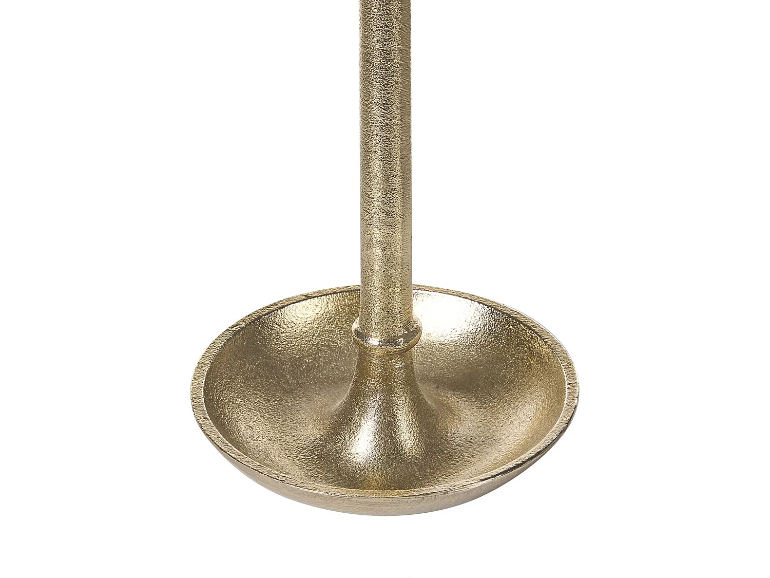 Conjunto de 3 castiçais LIWUNG Metal 27/33/38 cm Dourado