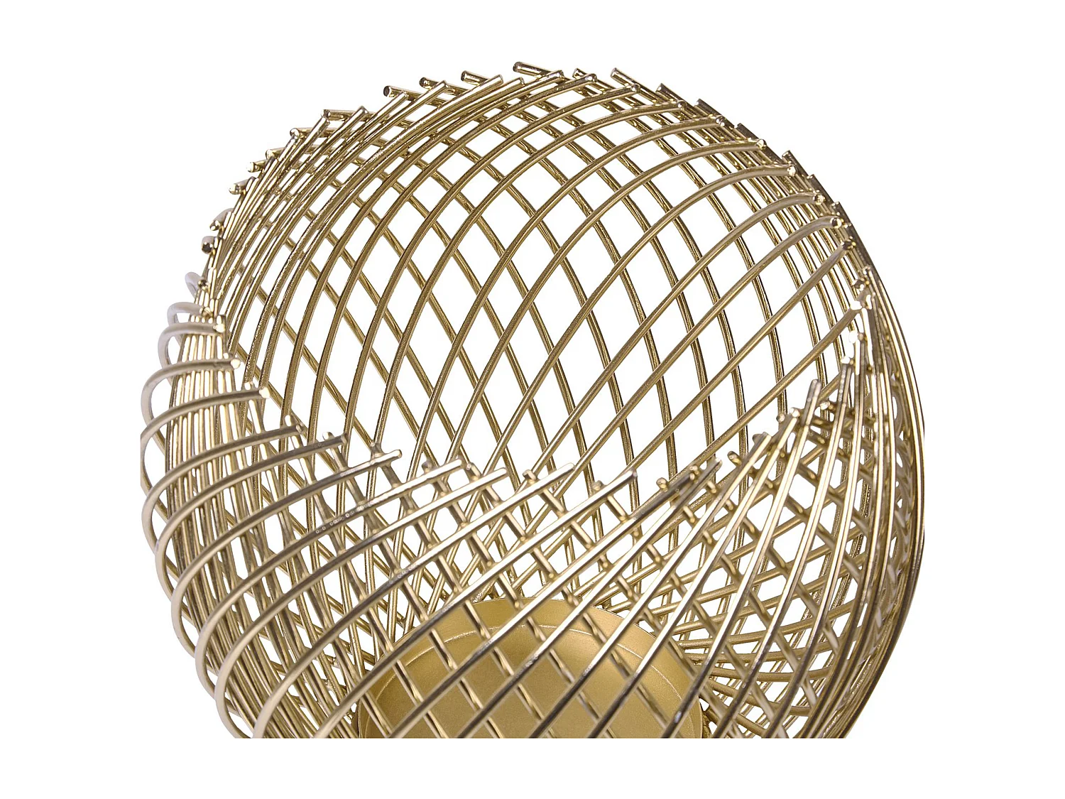 Set di 2 portacandele TANDUY Metallo 18/22 cm Oro