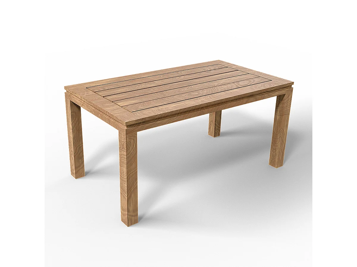 Ensemble Table de jardin Stella 160cm +  6 Chaises de jardin  Erin