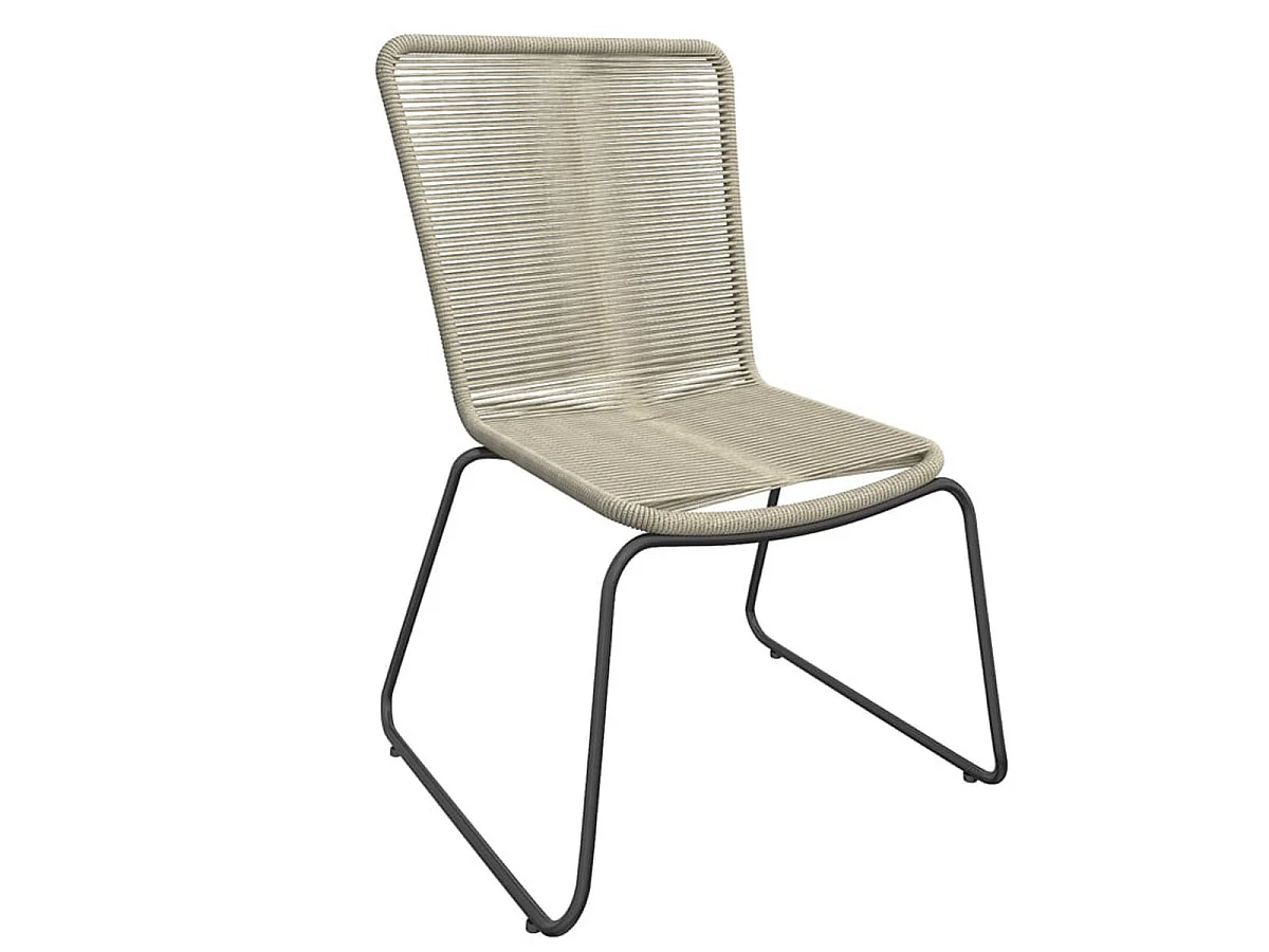 Ensemble Table de jardin Stella 160cm +  6 Chaises de jardin  Erin