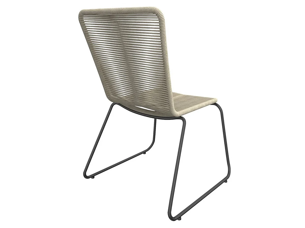 Ensemble Table de jardin Stella 160cm +  6 Chaises de jardin  Erin