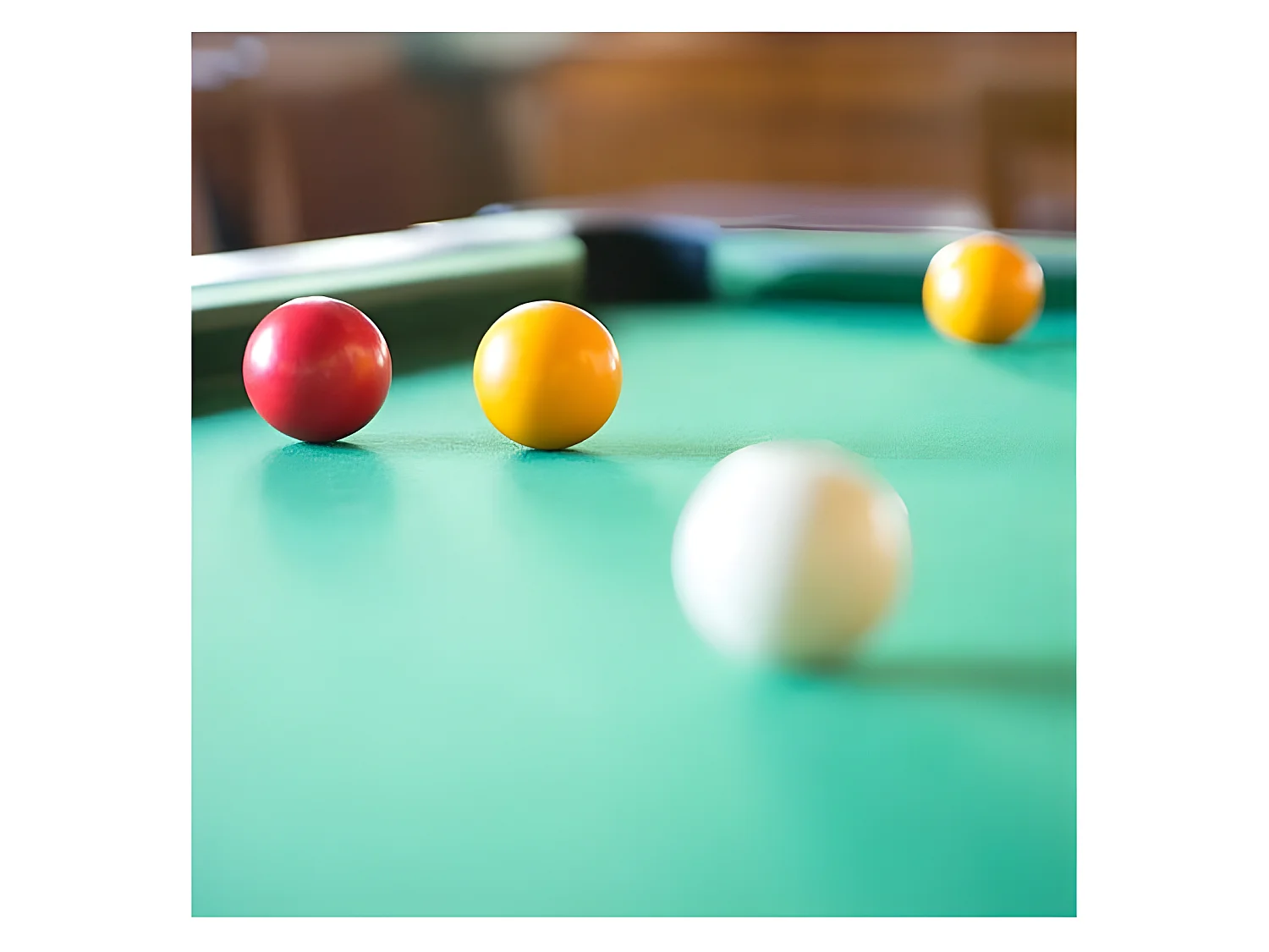 Lot de 16 Billes de Billard "8 Pool" 5cm Multicolore