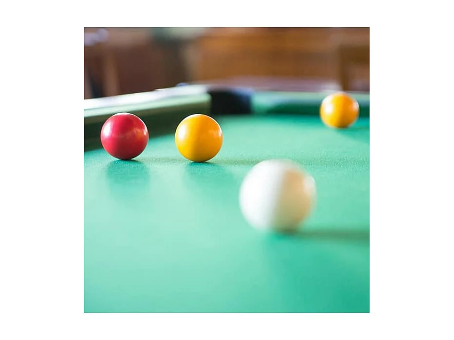 Lot de 16 Billes de Billard "8 Pool" 5cm Multicolore