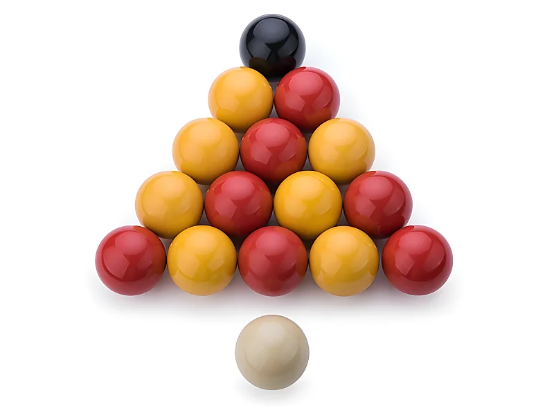 Lot de 16 Billes de Billard "8 Pool" 5cm Multicolore