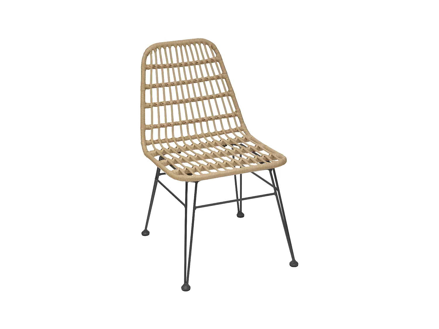 Chaise extérieure Lambada sésame & graphite Hespéride