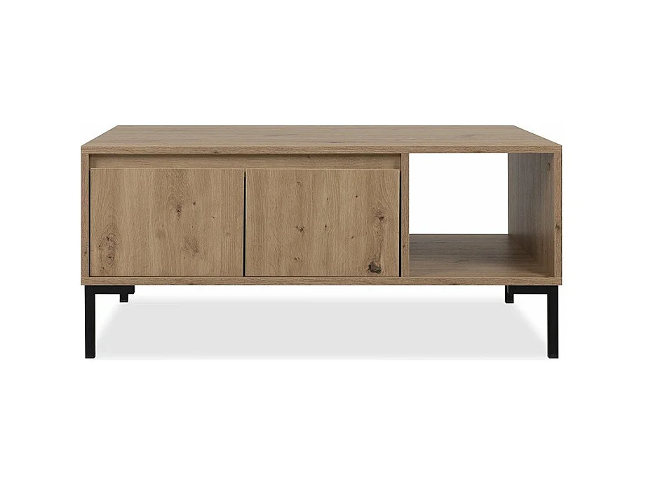 Salontafel 2 Deuren 1 Nis L100 cm - Plock