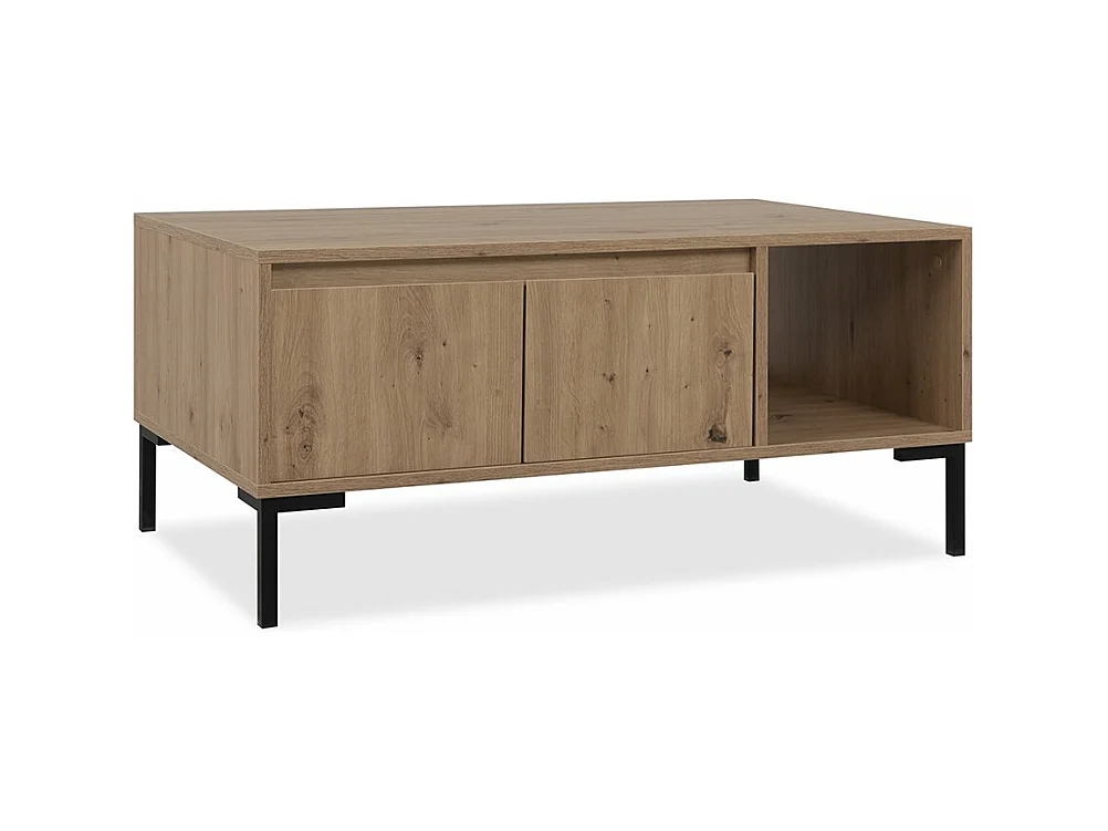 Salontafel 2 Deuren 1 Nis L100 cm - Plock