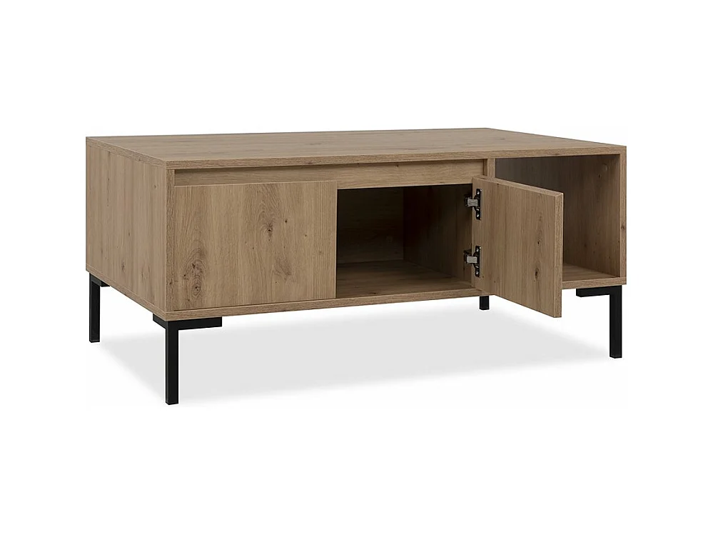 Salontafel 2 Deuren 1 Nis L100 cm - Plock