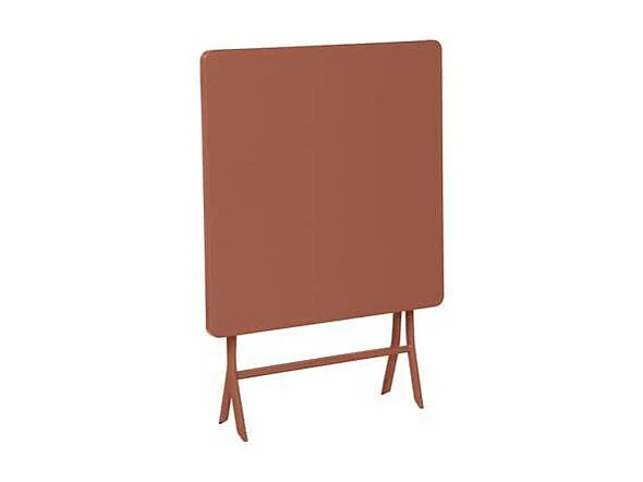 Table carrée pliante Greensboro 2p ambre Hespéride