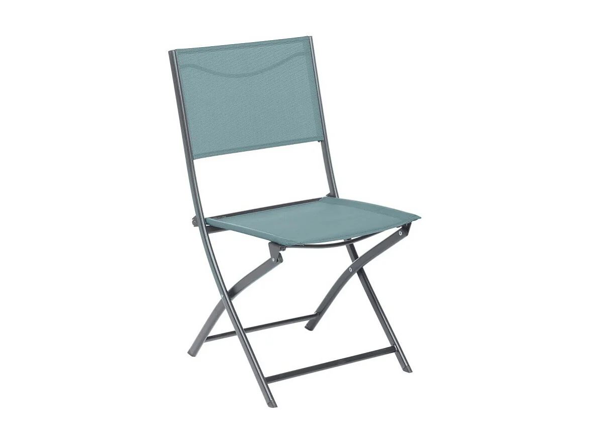 Chaise pliante Modula jade/graphite Hespéride