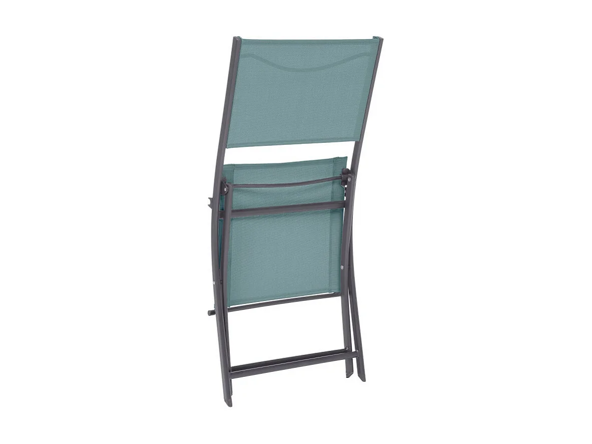 Chaise pliante Modula jade/graphite Hespéride