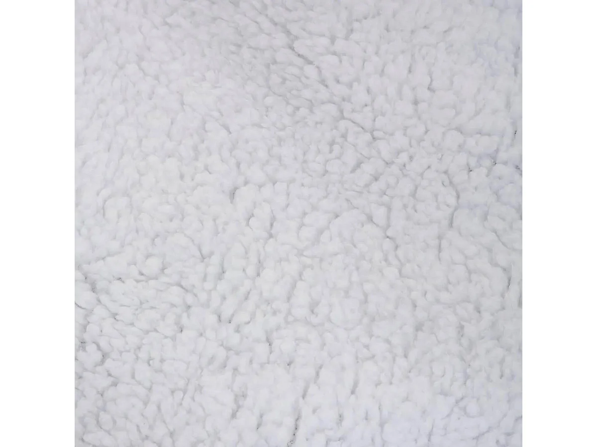 Plaid Sweat Manche "Flan" 80x115cm Gris Galet