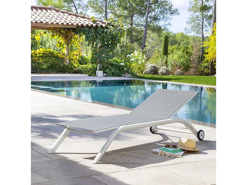 Transat Milenio gris galet/blanc Hespéride