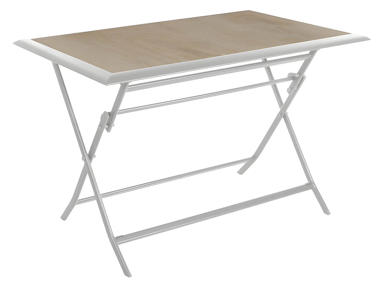 Table aluminium Azua 4 places houblon Hespéride