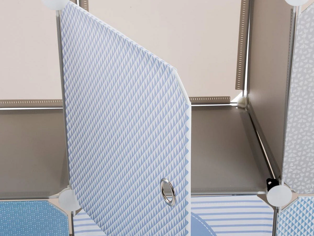 Casier de Rangement "Château" 111cm Gris