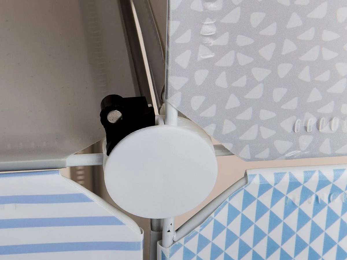 Casier de Rangement "Château" 111cm Gris