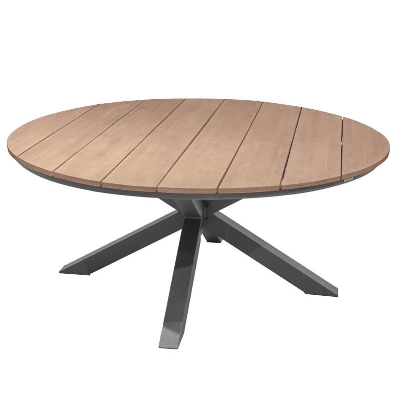 Table Ext Rieure Ronde Personnes Oriengo Hesp Ride Naturel