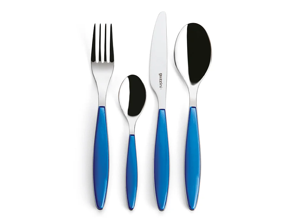 Ménagère 24 pièces Feeling Bleu Méditerranée