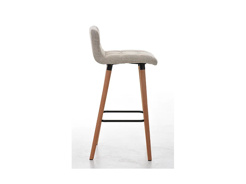 Tabouret de bar en bois marron 39 x 48 x 94 cm 10_0000046