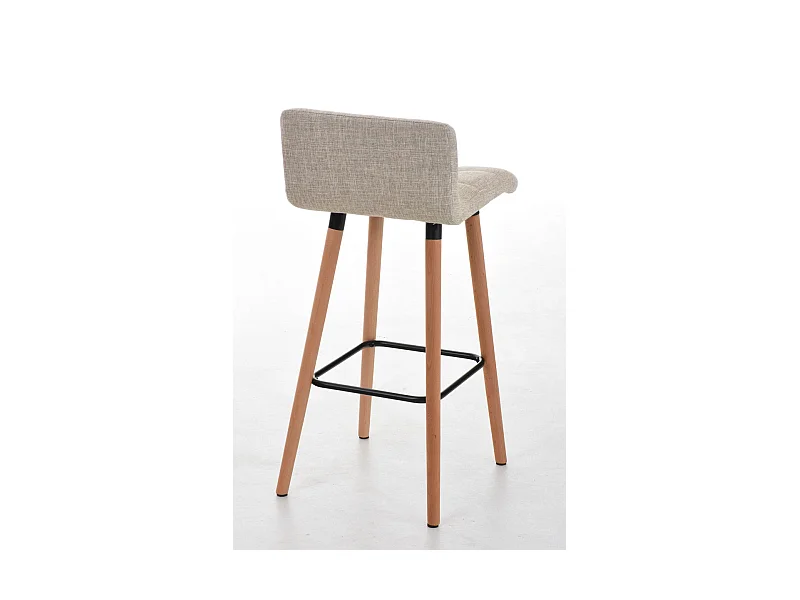 Tabouret de bar en bois marron 39 x 48 x 94 cm 10_0000046