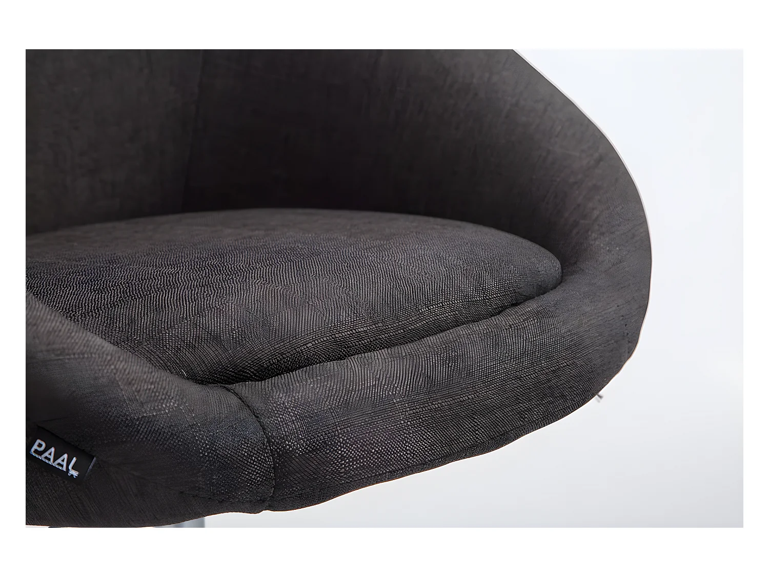 Lot de 2 tabourets tissu grise 55 x 51 x 106 cm TDB10055