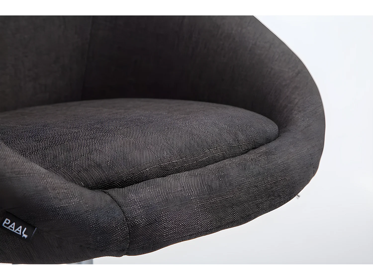 Lot de 2 tabourets tissu grise 55 x 51 x 106 cm TDB10055