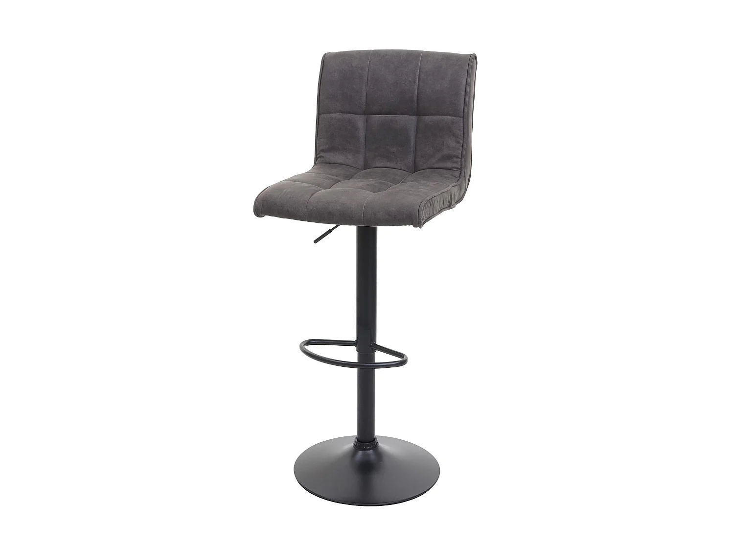 Tabouret de bar chaise grise 44 x 46 x 95 cm 04_0001235