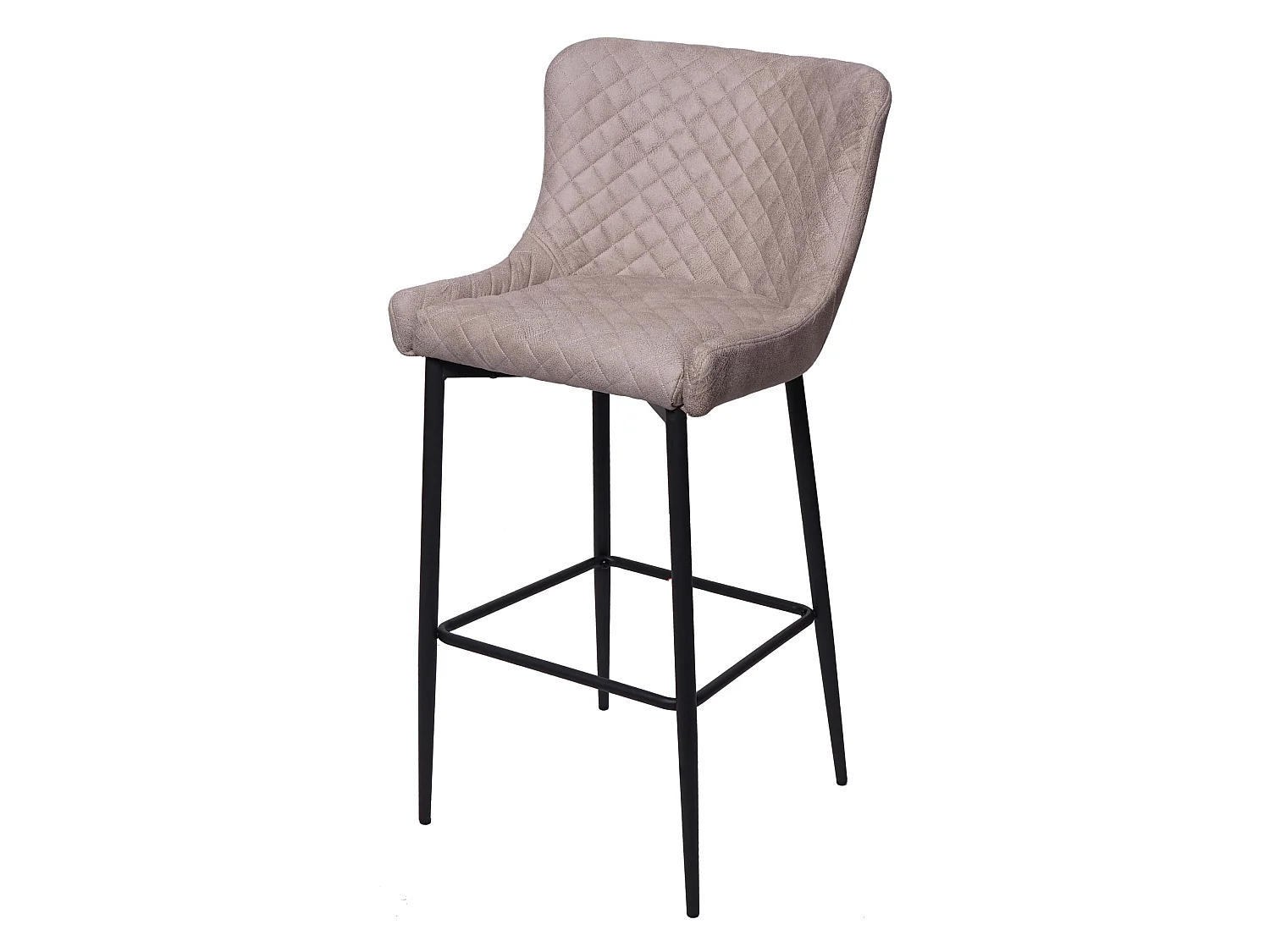 Tabouret de bar chaise métal grise 47 x 47 x 105 cm 04_0001242
