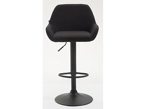 Lot de 2 tabourets métal argentée 51 x 52 x 89 cm TDB10229