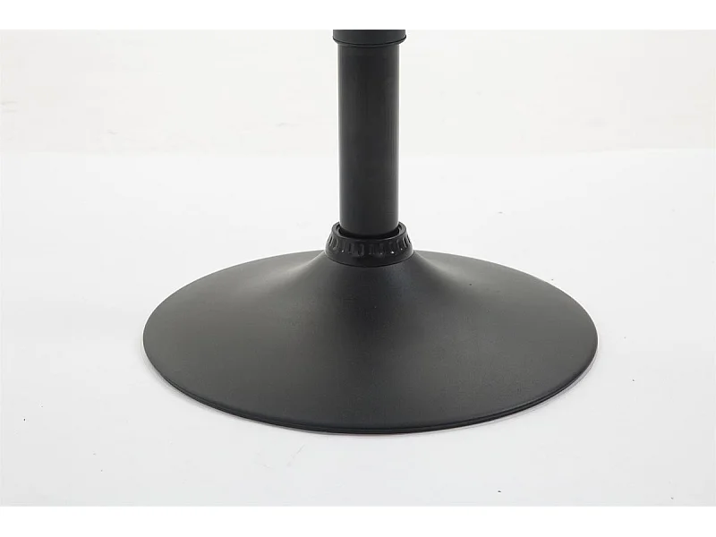 Lot de 2 tabourets métal argentée 51 x 52 x 89 cm TDB10229