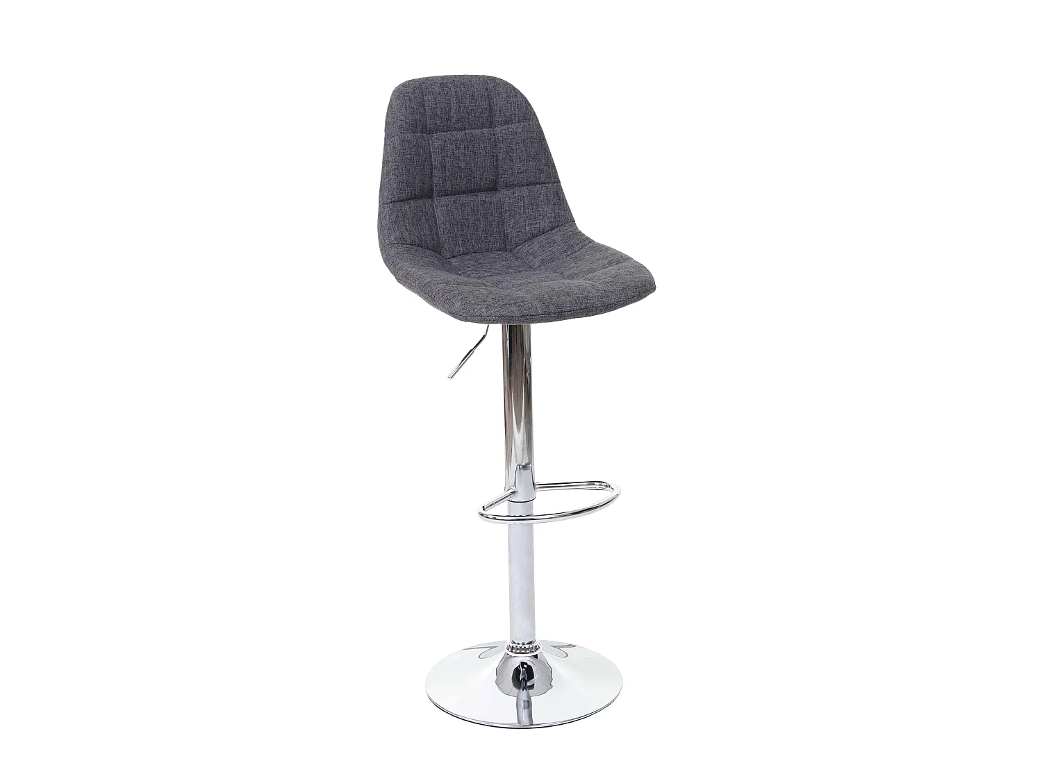 Tabouret de bar chaise grise 43 x 47 x 95 cm 04_0005240