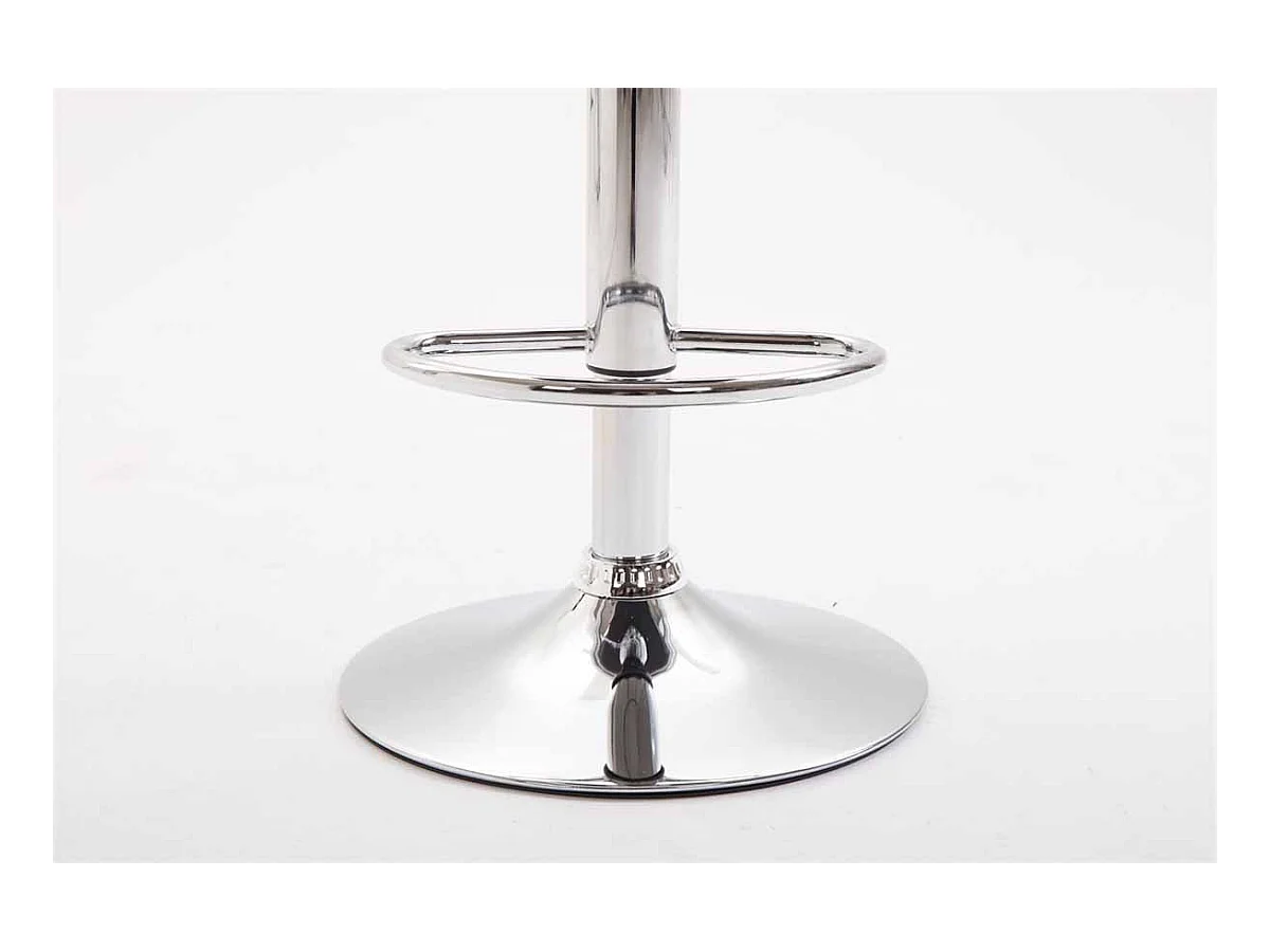 Lot de 2 tabourets métal grise 39 x 43 x 82 cm 10_0000581