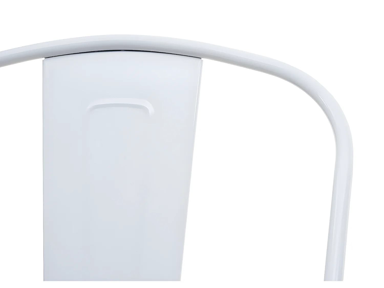 Tabouret de bar chaise métal blanche 50 x 45 x 117 cm 04_0005246