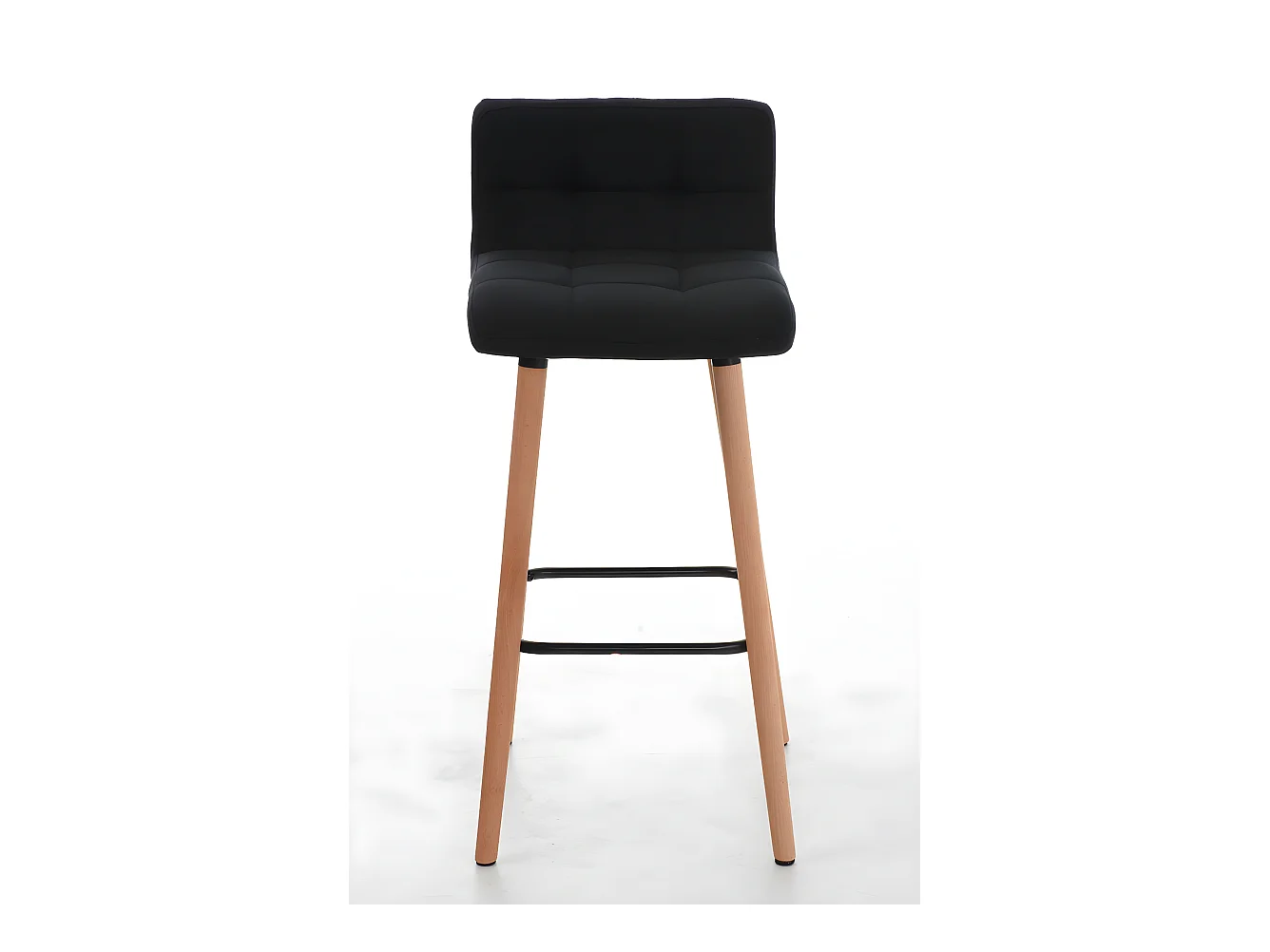 Tabouret de bar en bois marron 39 x 48 x 94 cm 10_0000049