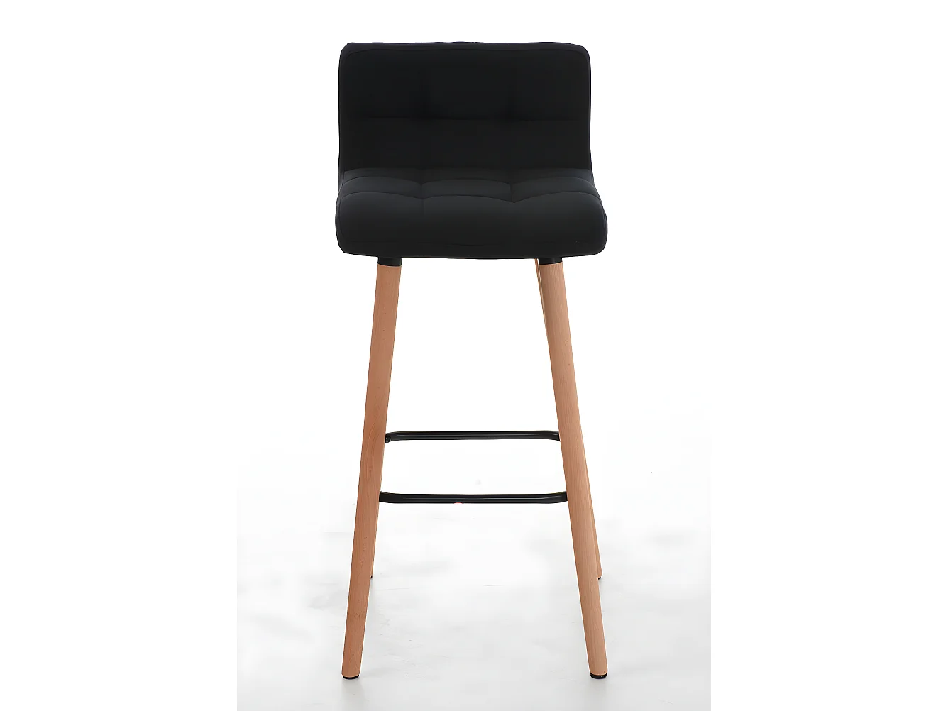 Tabouret de bar en bois marron 39 x 48 x 94 cm 10_0000049