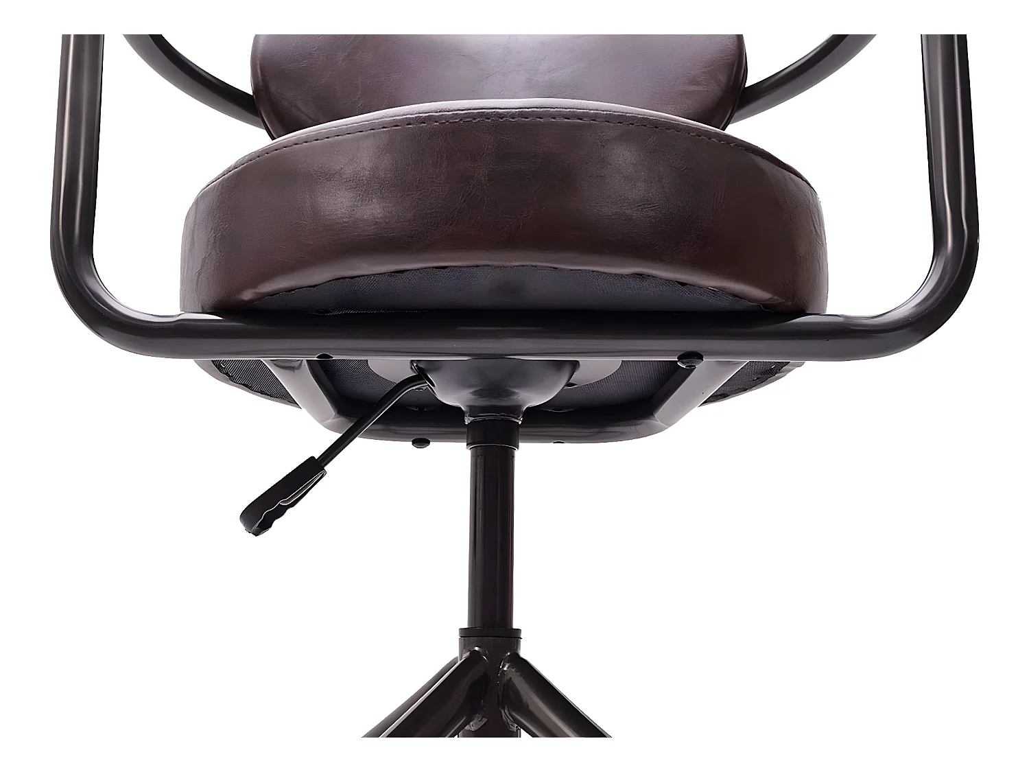 1x tabouret de bar marron 53 x 43 x 106 cm TDB04058