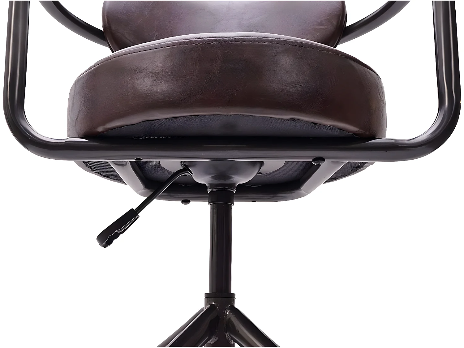 1x tabouret de bar marron 53 x 43 x 106 cm TDB04058