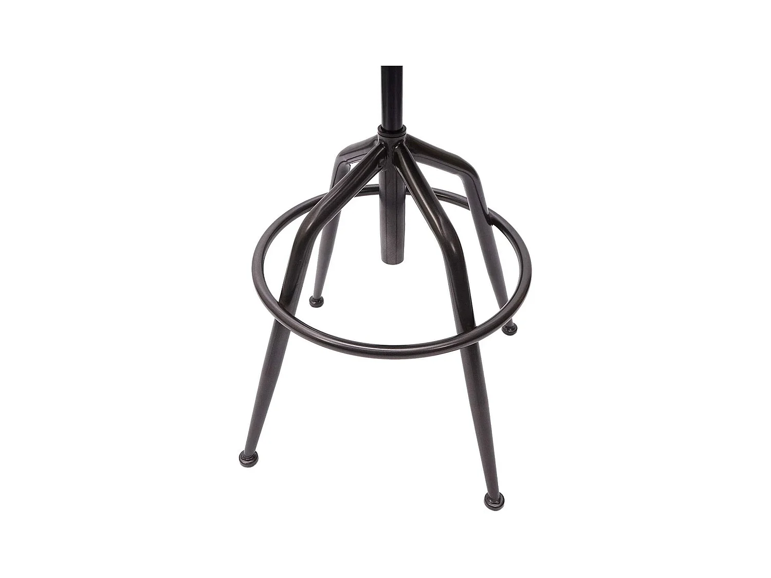 1x tabouret de bar grise 53 x 43 x 106 cm TDB04057