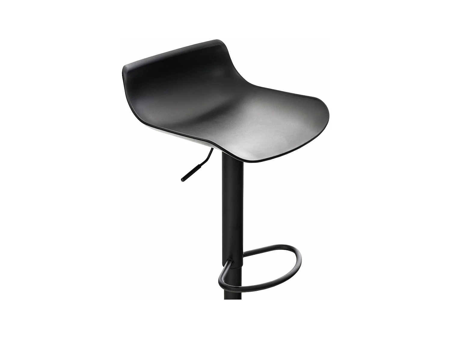 Lot de 2 tabourets métal argentée 43 x 44 x 75 cm 10_0000312