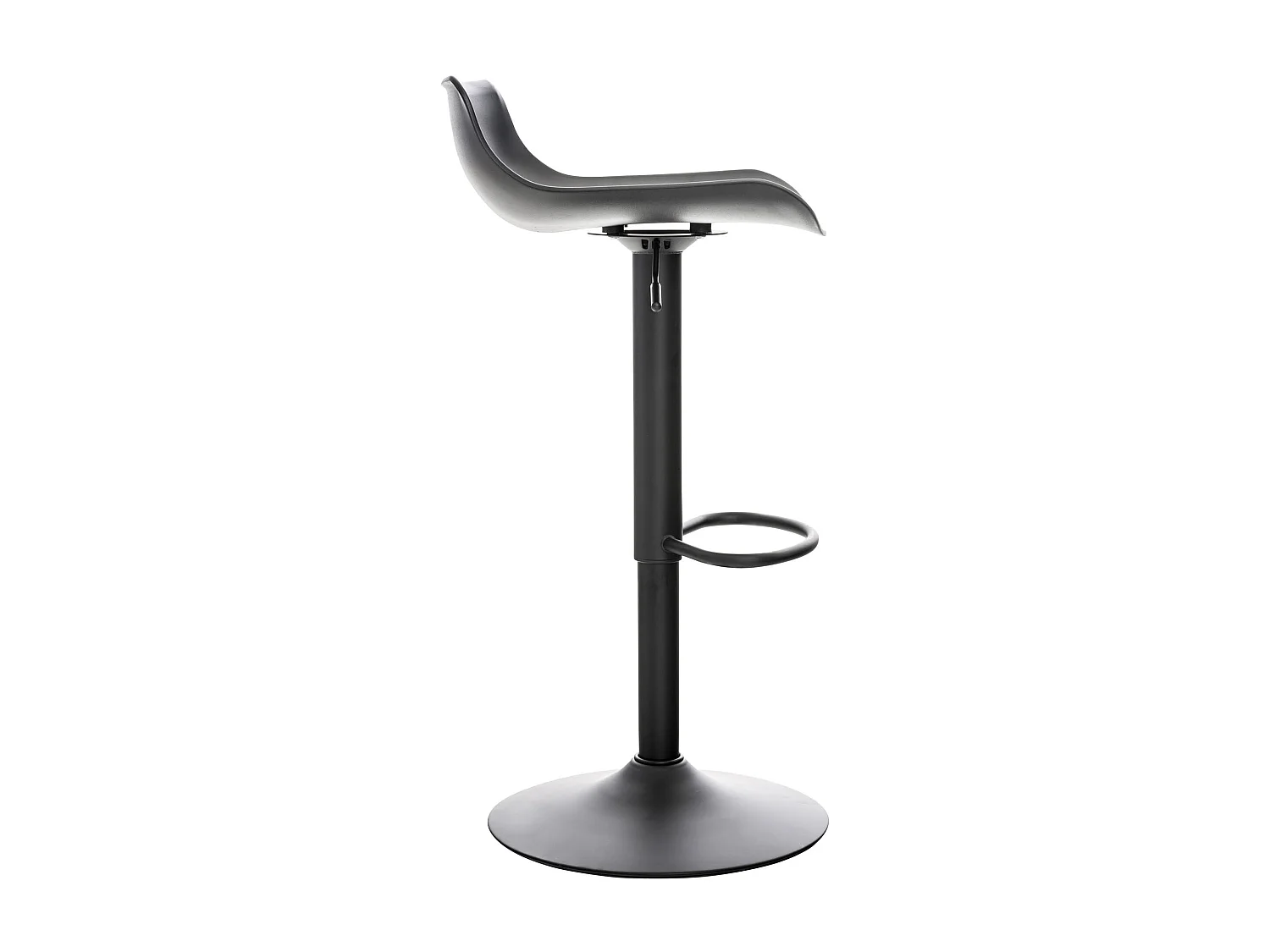 Lot de 2 tabourets métal argentée 43 x 44 x 75 cm 10_0000312