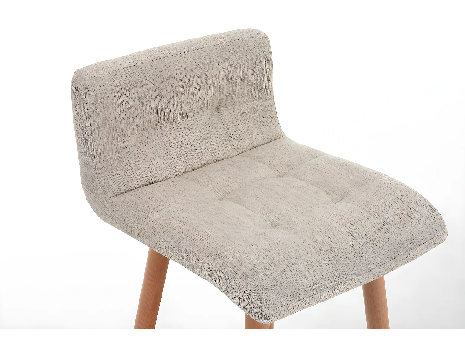 Lot de 2 tabourets bois marron 39 x 48 x 94 cm 10_0000541