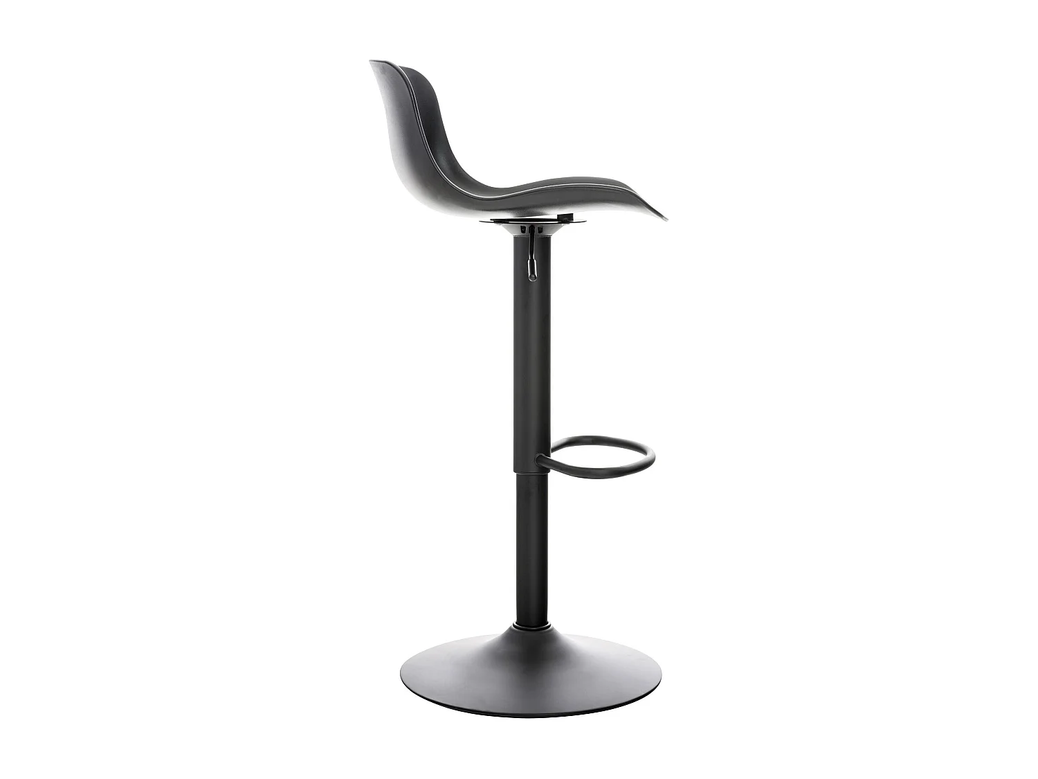 Lot de 2 tabourets noire 44 x 45 x 81 cm 10_0000318