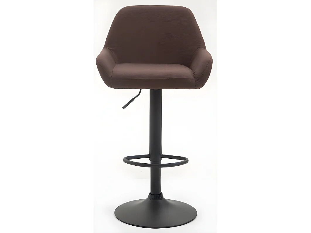 Lot de 2 tabourets métal marron 51 x 52 x 89 cm TDB10225